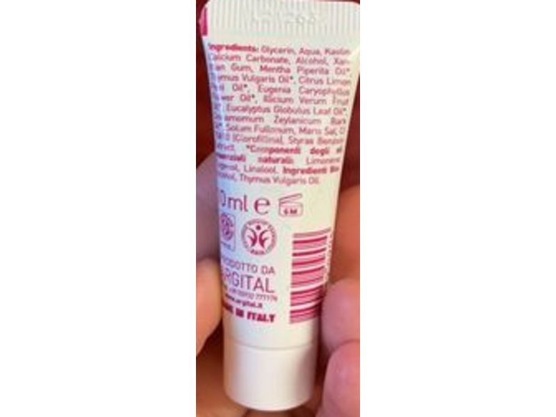 Argital Aromatic Toothpaste, Green Clay Gel, 10 mL