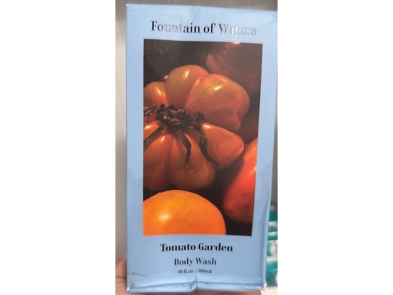 Fountain of Waters Body Wash, Tomato Garden, 10 fl oz/300 mL