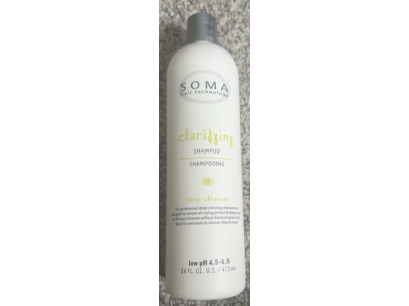 Soma Deep Cleanser Clarifying Shampoo, 16 fl oz/473 mL