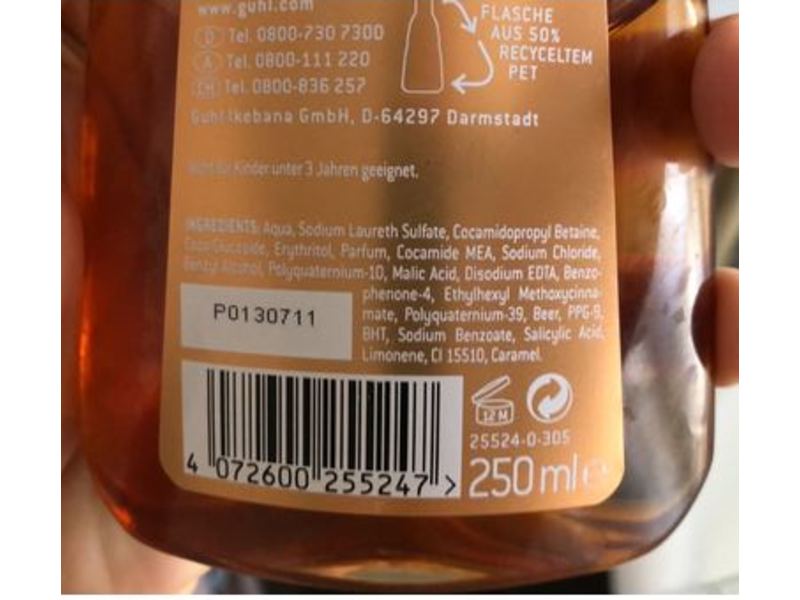 Guhl Intensiv Krftigung Shampoo, 250 mL