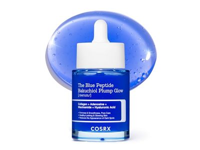 Cosrx The Blue Peptide Bakuchiol Plump Glow Serum, 1.69 fl oz/50 mL