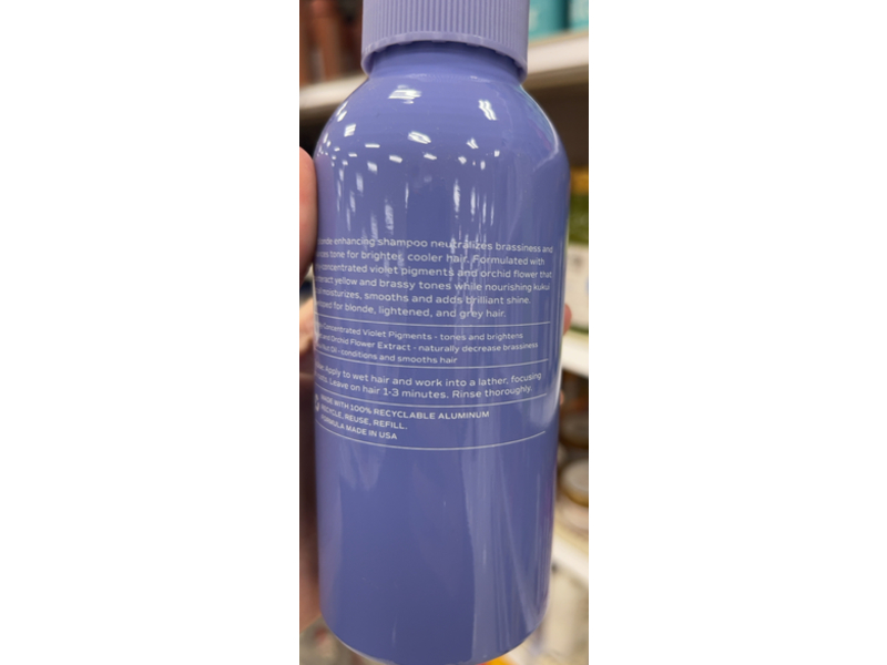 Saltair Beach Blonde Shampoo, Purple, 14 fl oz