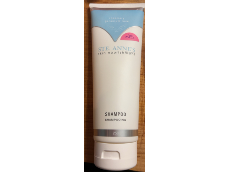 STE. ANNE'S Skin Nourishment Shampoo, Rosemary, Geranium Rose, 250 mL