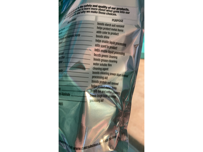 Cascade Platinum ActionPacs, Fresh Scent, 14.0 oz/399 g, 27 Pacs