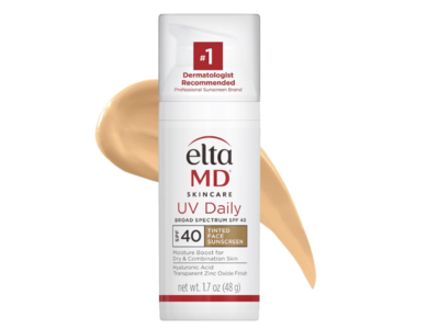 EltaMD Uv Daily Tinted Broad-Spectrum Face Sunscreen, SPF 40, 1.7 oz/48 g