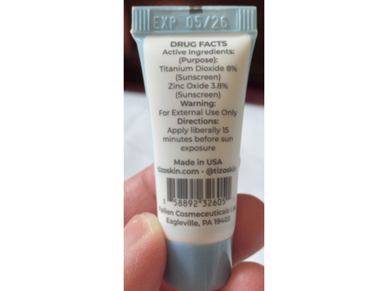 Tizo3 Primer Sunscreen Tinted, SPF 40 PA+++, 0.18 oz/5 g
