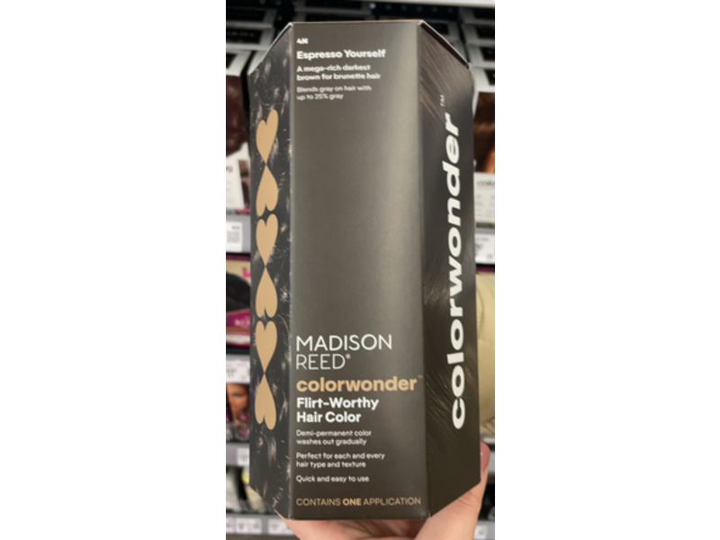 Madison Reed Colorwonder Flirt-Worthy Hair Color, 4N, 1 Application