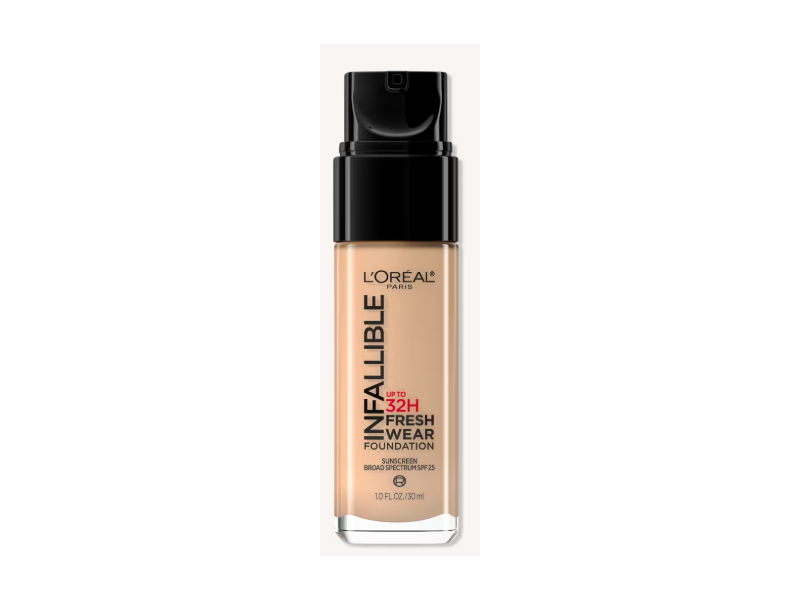 L'Oreal Paris Infallible 24hr Matte Foundation, 13 Rose Beige, 1 fl oz/30 mL