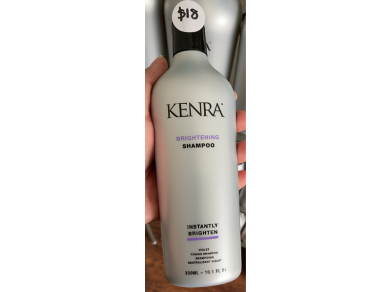 Kenra Toning Instantly Brightening Shampoo, Violet, 10.1 fl oz/300 mL