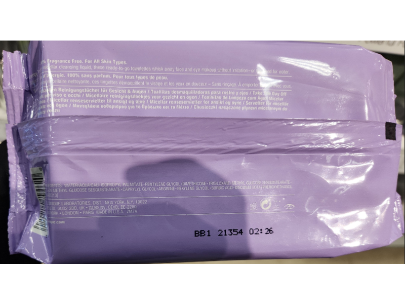 Clinique Take The Day Off Micellar Cleansing Towelettes, 50 Count