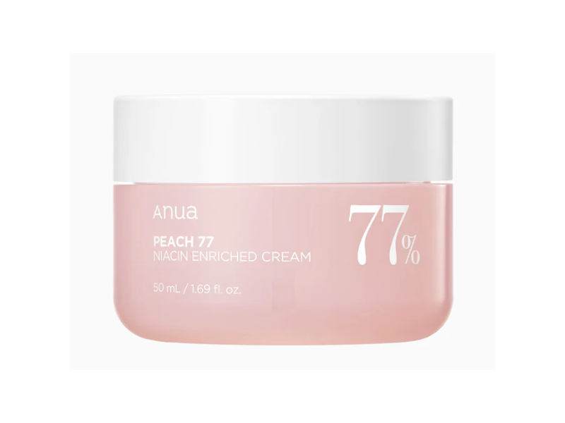 Anua Niacin Enriched Cream, Peach 77, 1.69 fl oz/50 mL