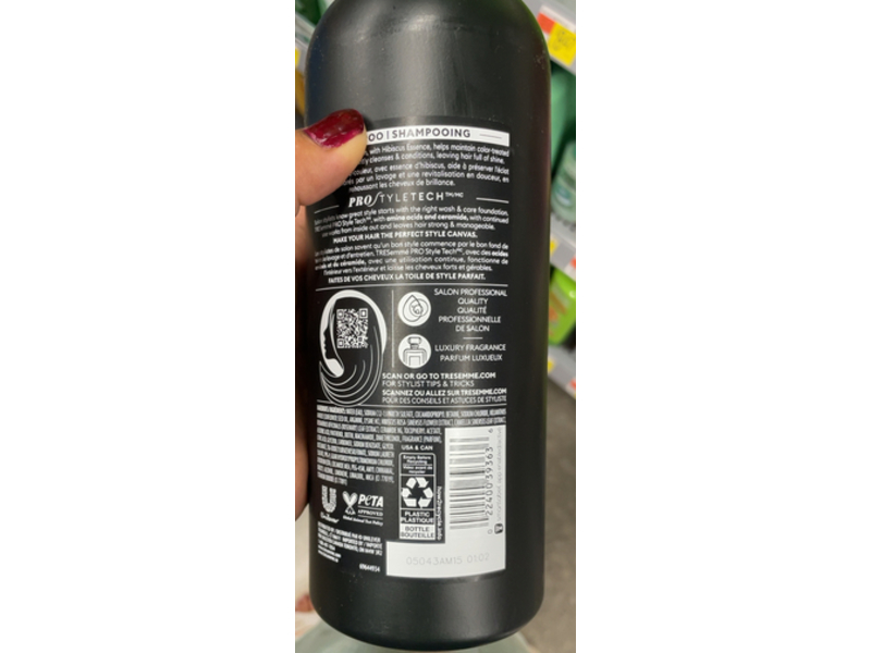 Tresemme Revitalizing Shampoo Color, Hibiscus Essence, 28 fl oz/828 mL, 2 Pack