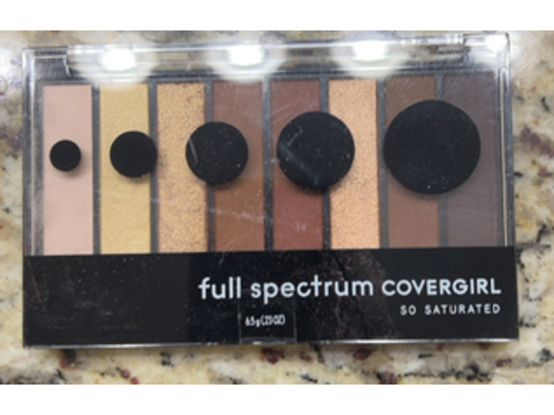 Covergirl So Saturated Eye Shadow Palettes, FS100 Reverence, 0.23 oz/6.5 g