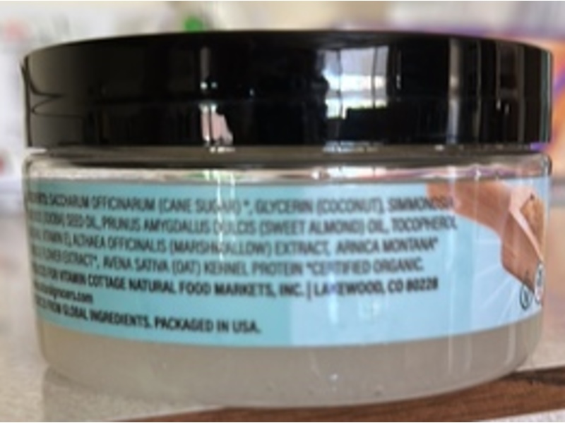 Natural Grocers Delicate Sugar Scrub, Unscented, 8 fl oz