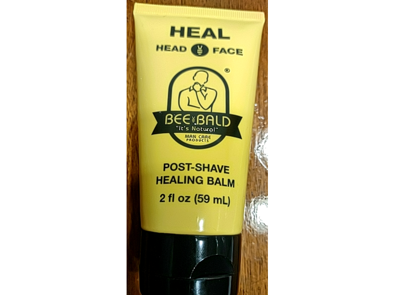 Bee Bald Post-Shave Healing Balm, 2 fl oz/59 mL
