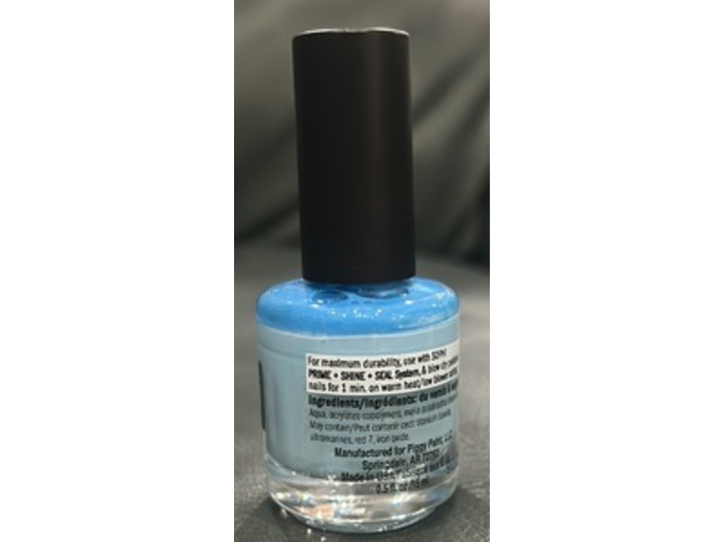 Sophi Non-Toxic Nail Polish, Pretty Shore About You Matte Bright Sky Blue, 0.5 oz/15 mL