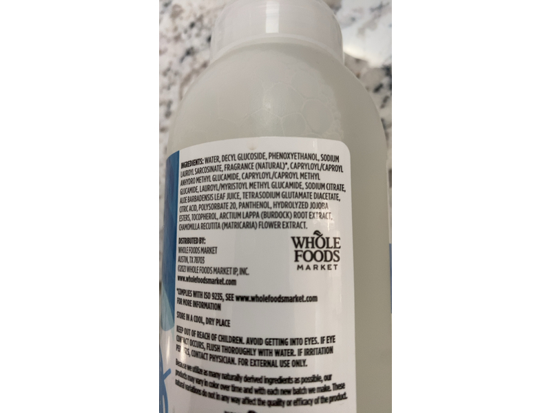365 Whole Foods Market Scented Hand Soap, Foaming Sandalwood Coast, 12 fl oz/255 mL