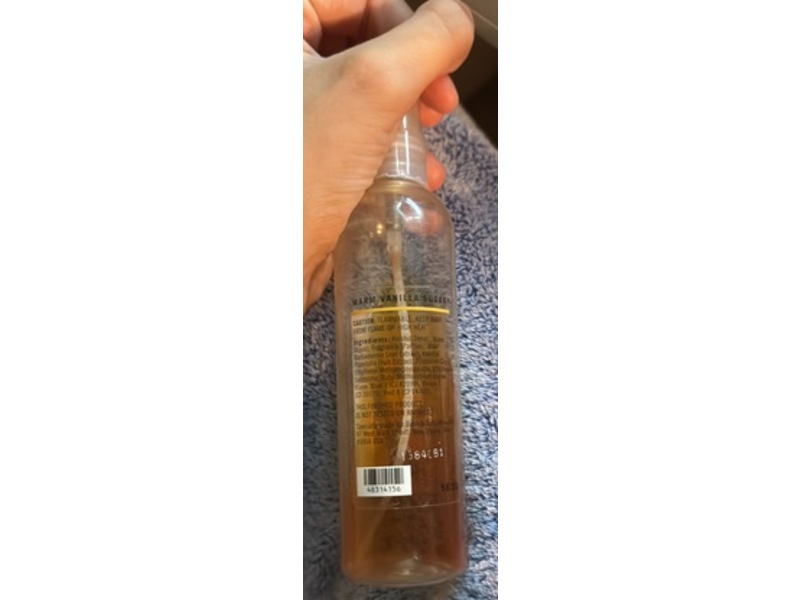 Bath & Body Works Body Splash, Warm Vanilla Sugar, 4 fl oz/118 mL