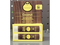 Sun Bum Sunscreen Lip Balm, SPF 30, Coconut, 0.15 oz/4.25 g, Pack Of 2 - thumbnail 2