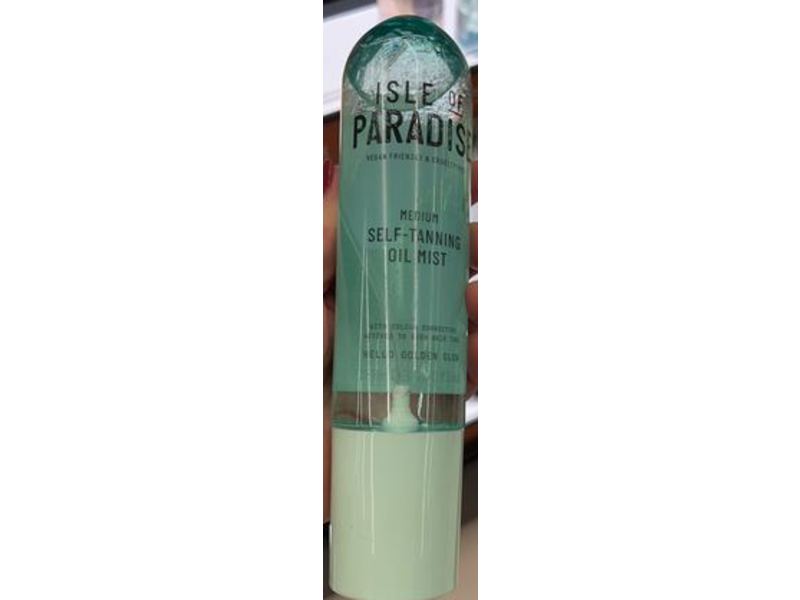 Isle of Paradise Medium Self Tanning Oil Mist, Hello Golden Glow 6.76 fl oz/200 mL