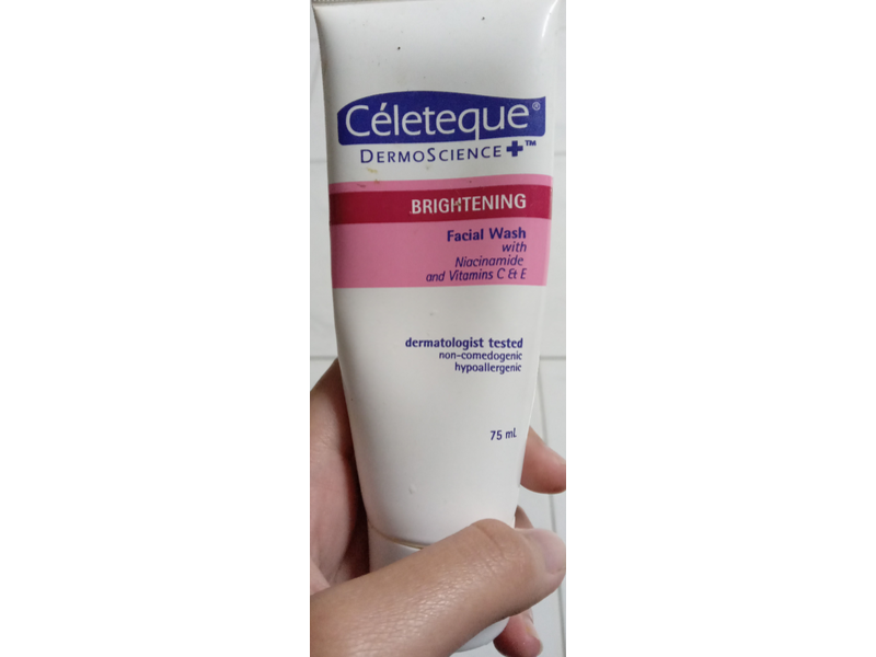 Celeteque Brightening Facial Wash, 75 mL