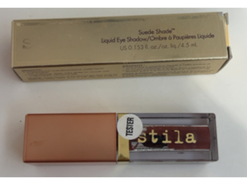Stila Suede Shade Liquid Eye Shadow, Sheer Terracotta, 0.153 fl oz/4.5 mL