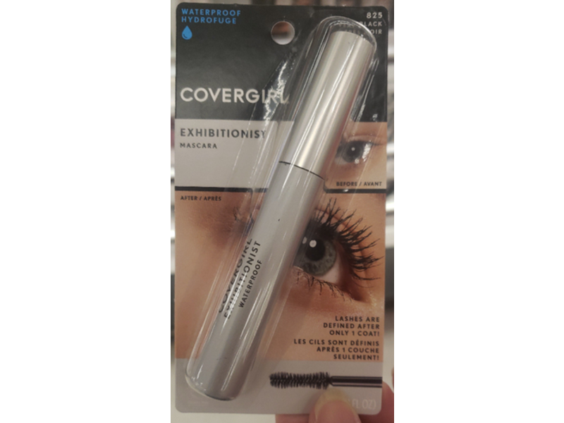 Covergirl Exhibitionist Waterproof Mascara, 825 Very Black, 0.3 fl oz