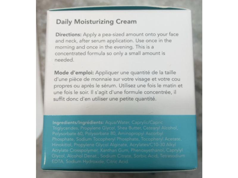 Riversol Daily Moisturizing Cream, 1.7 fl oz/50 mL