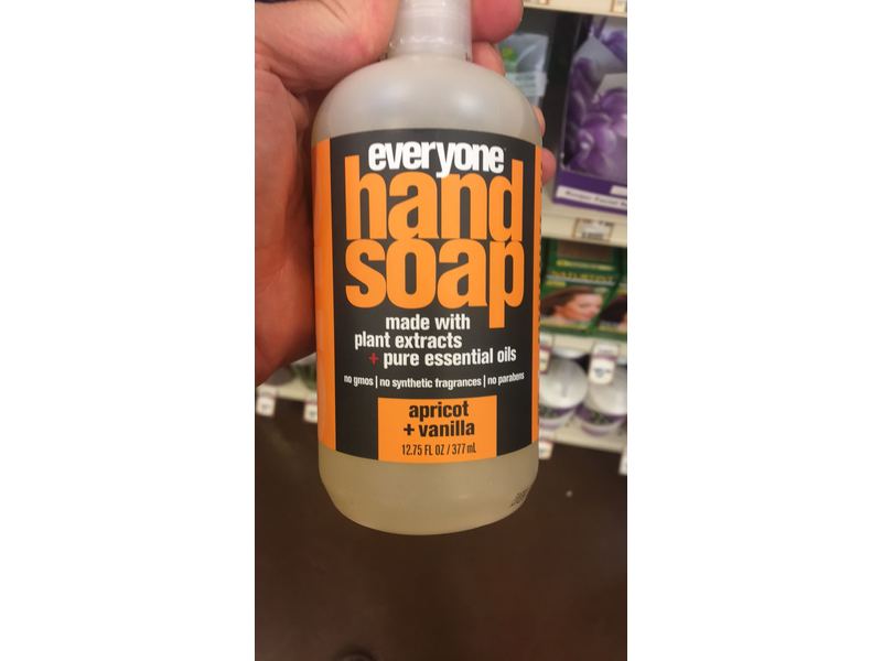 Everyone Hand Soap, Apricot + Vanilla, 12.75 fl oz/377 mL