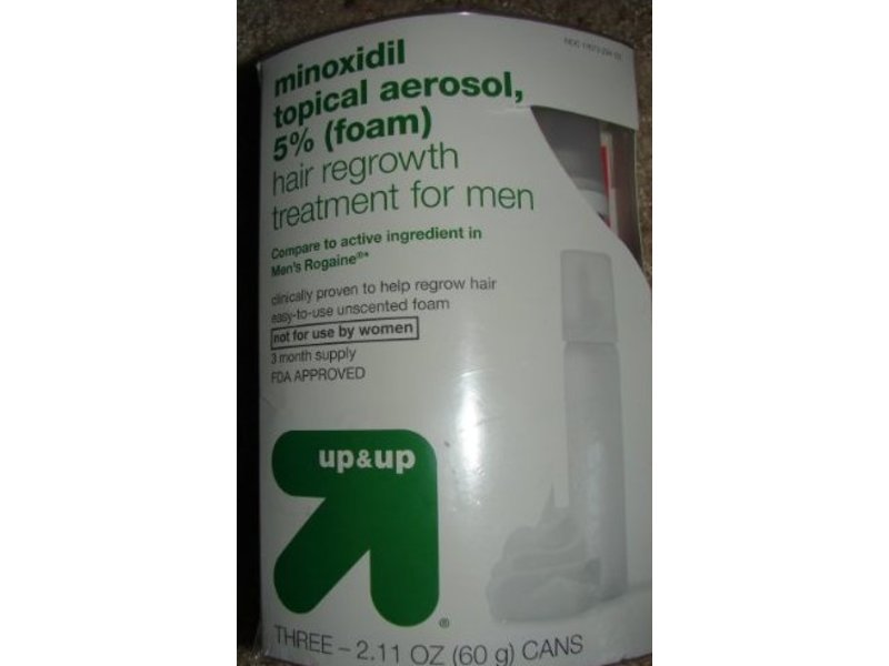 Up & Up Hair Regrowth Treatment For Men, 2.11 oz/60 g