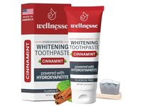 Wellnesse Hydroxyapatite Whitening Toothpaste, Cinnamint, 4 oz/113 g - thumbnail 1