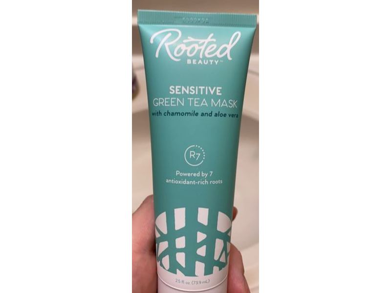 Rooted Beauty Green Tea Mask, Sensitive, 2.5 fl oz