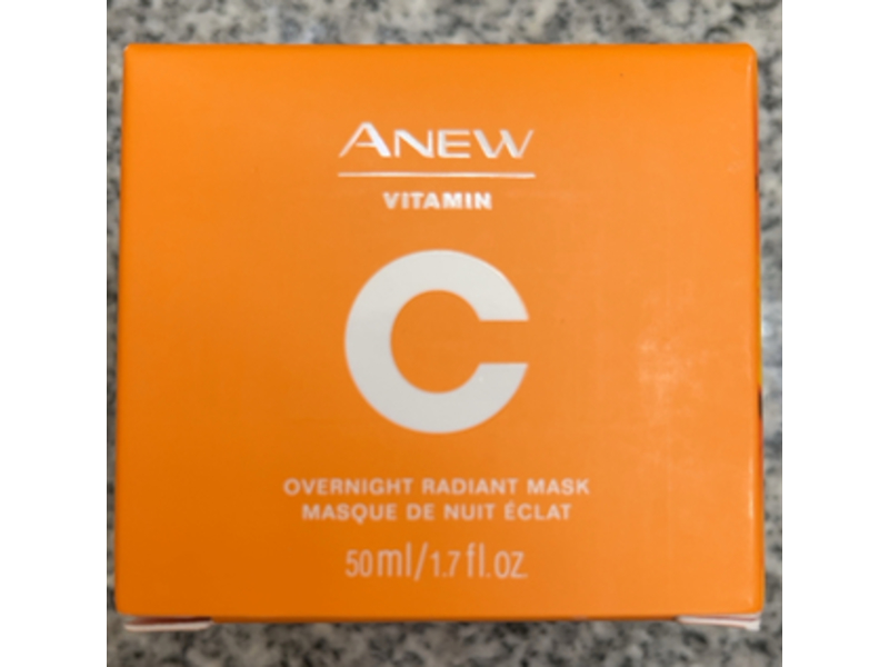 Avon vitamin C Overnight Radiant Mask, 1.7 fl oz/50 mL