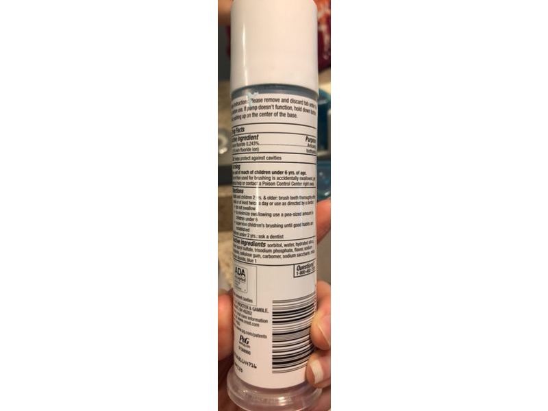 Crest Kid's Fluoride Anticavity Toothpaste, Cavity Protection, Sparkle Fun, 4.2 oz/119 g