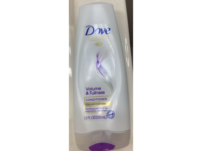 Dove Nutritive Solutions Volume & Fullness Conditioner, 12 fl oz/355 ml
