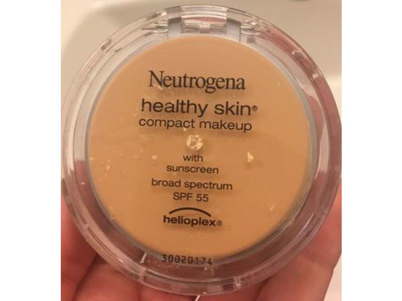 Neutrogena Healthy Skin Compact Makeup Foundation, SPF 55, Nude 40, 0.35 oz