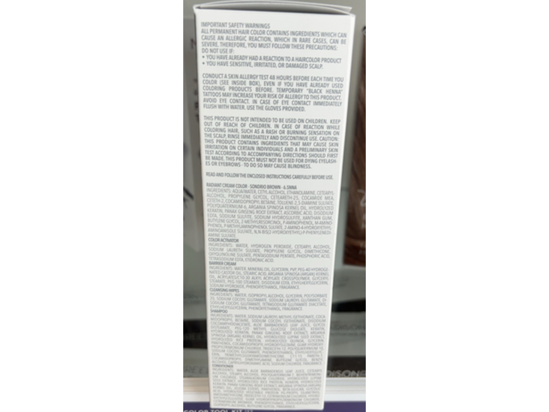 Madison Reed Radiant Hair Color Kit, Sondrio 6.5 NNA, 1Application