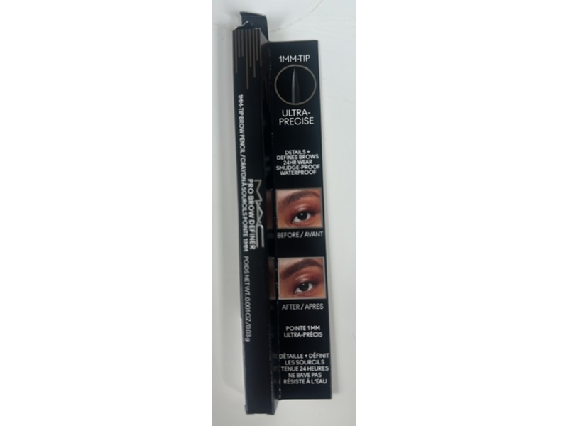 M.A.C Pro Brow Definer 1Mm Tip Brow Pencil, Spiked, 0.001 oz/0.03 g