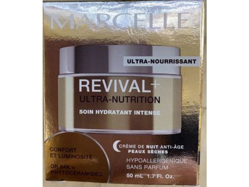 Marcelle Revival Ultra-Nutrition Anti-age Cream, 1.7 fl oz/50 mL