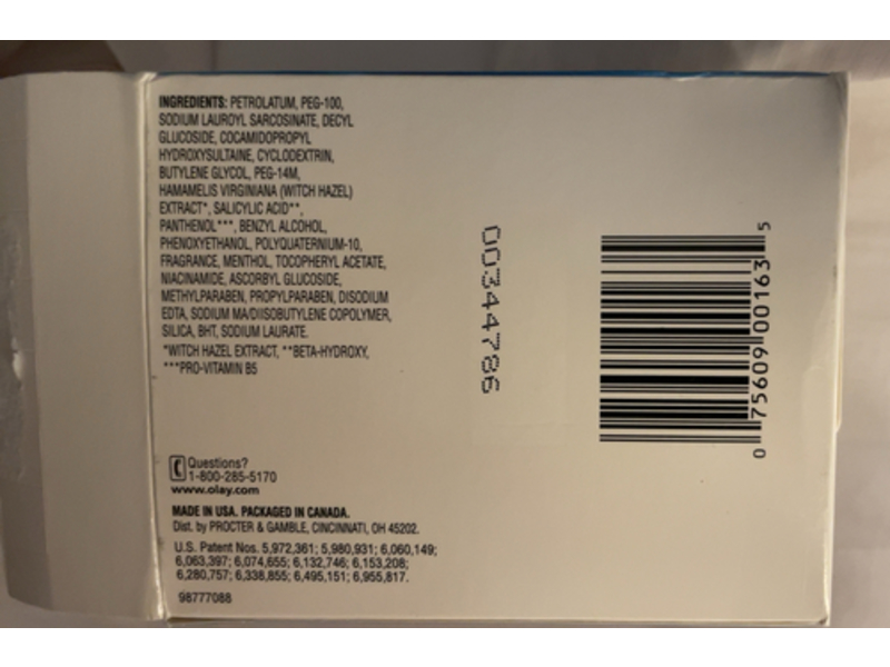 Olay Daily Facials Deep Cleansing Cloths, 30 Count