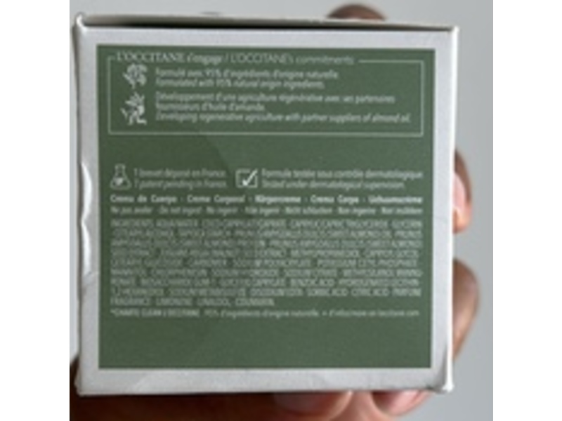 L’Occitane en Provence Amande Milk Concentrate Cream with Almond Oil, 3.4 oz/100 mL