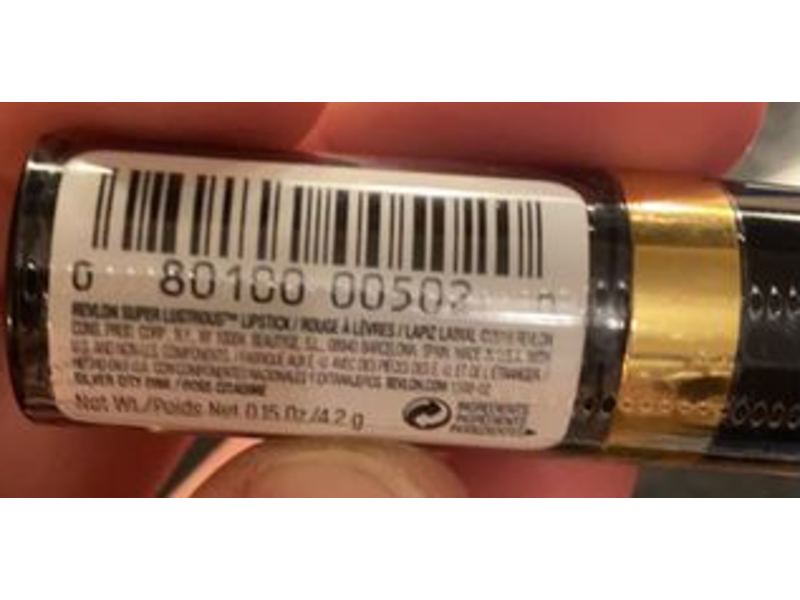 Revlon Super Lustrous Lipstick, Silver Pink City, 0.15 oz/4.2 g