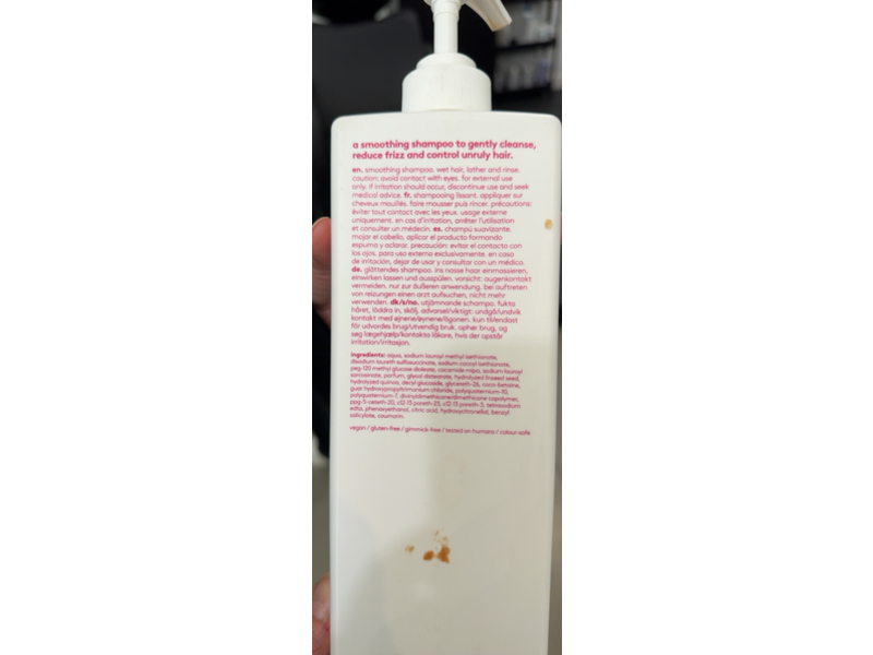 Evo Mane Tamer Smoothing Shampoo, 33.8 fl oz/1000 mL