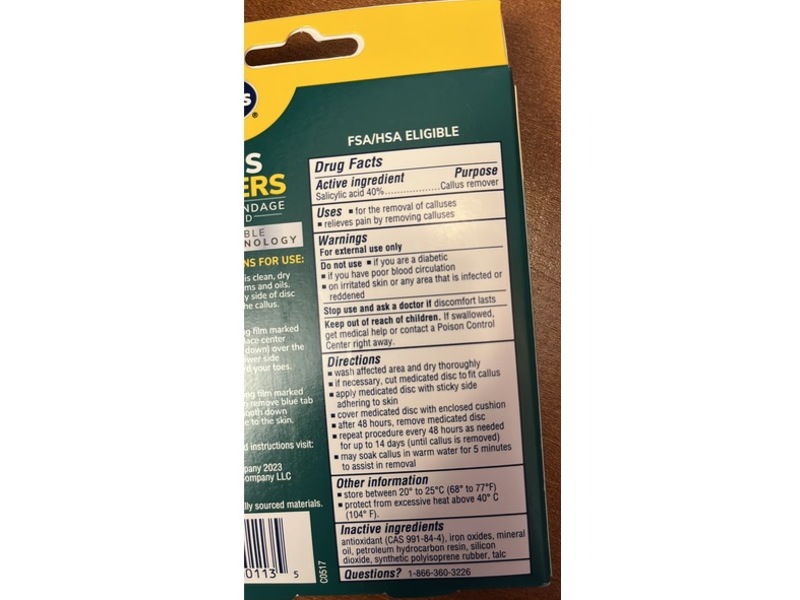 Dr. Scholl's Callus Remover Seal & Heal Bandage, 4 Count