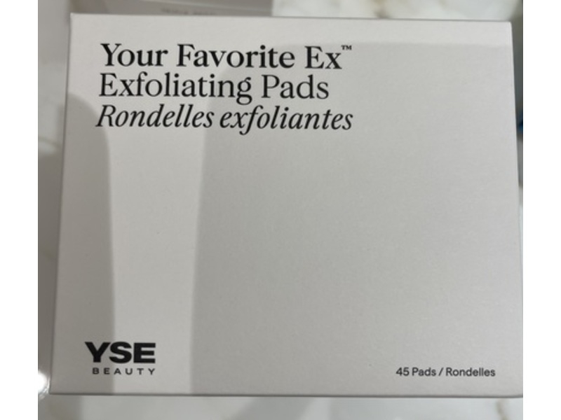 YSE Beauty Your Favorite Ex Exfoliating Pads, 45 Count