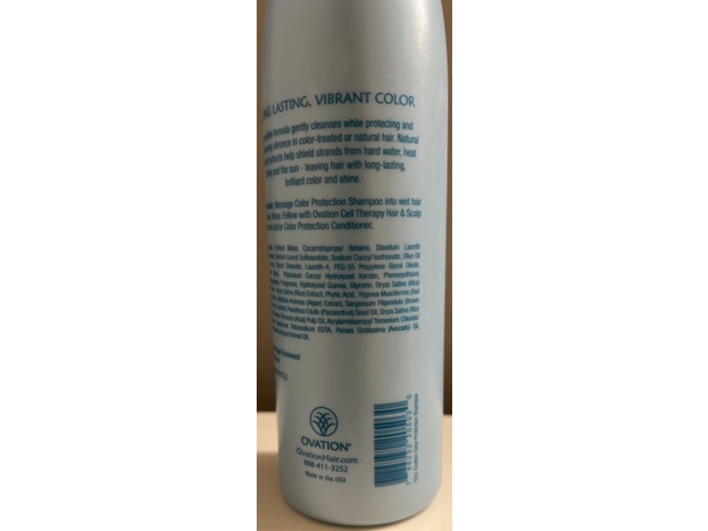 Ovation Color Protection Shampoo, 12 fl oz/354.8 mL