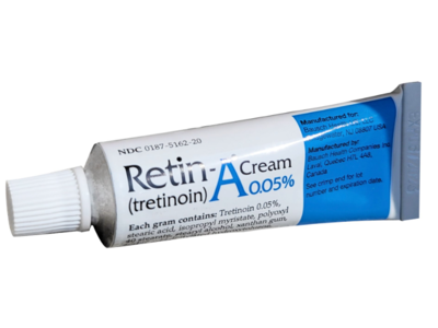 Retin-A (tretinoin) Cream 0.05%, 20 g, Bausch Health (Rx)