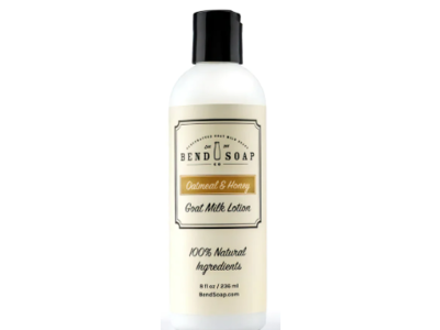 Bend Soap Company Goat Milk Lotion, Oatmeal & Honey, 8 fl oz/236 mL