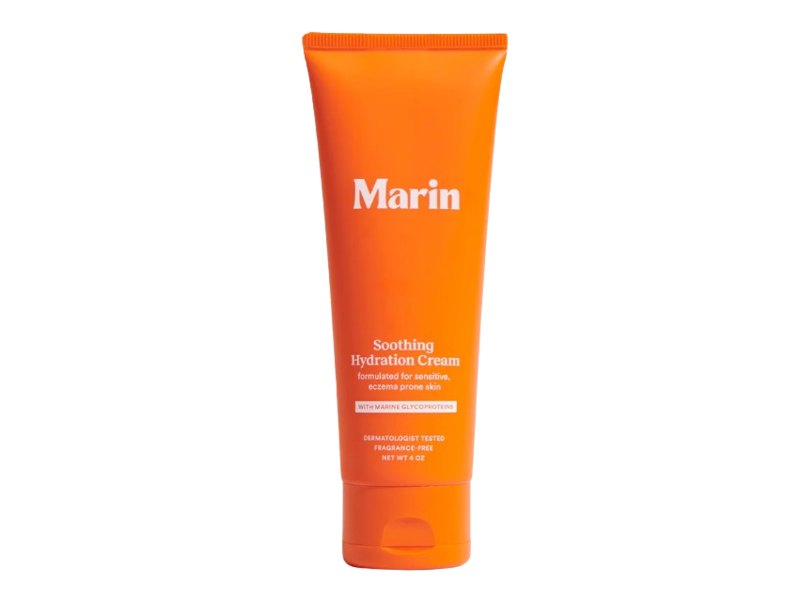 Marin Soothing Hydrating Cream, Marine Glycoproteins, 4 oz