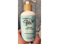 Pampered Bee Body Lotion, Unscented, 8 fl oz/236 mL - Image 3